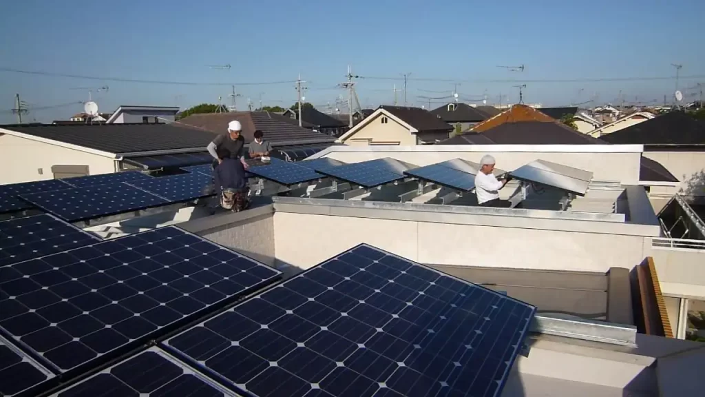 太陽光発電工事- 施工後